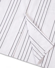 Ivory White Jacquard Casual Shirt