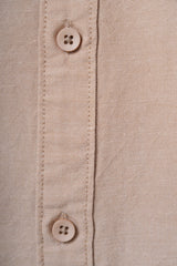 Desert Beige 100% Cotton Oxford Shirt for Men | Tangible Signature Beige Casual Classic Fit