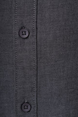 Graphite Black Oxford Casual Shirt