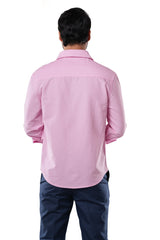Rose Mist Oxford Casual Shirt