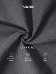 Graphite Black Oxford Casual Shirt