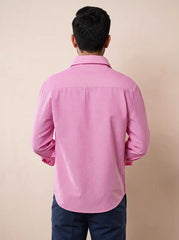 Coral Depth Oxford Casual Shirt