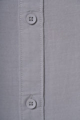 Steel Grey Oxford Casual Shirt