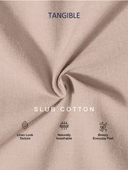 Sand Dune Slub Cotton Casual Shirt