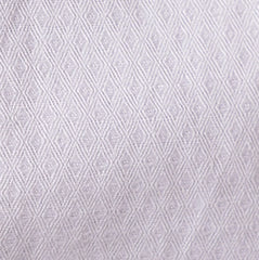 White 100% Cotton Diamond Dobby Formal Shirt for Men | Tangible Heritage Texture Classic Fit