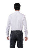 100% Cotton Signature Arrow Dobby White Formal Shirt