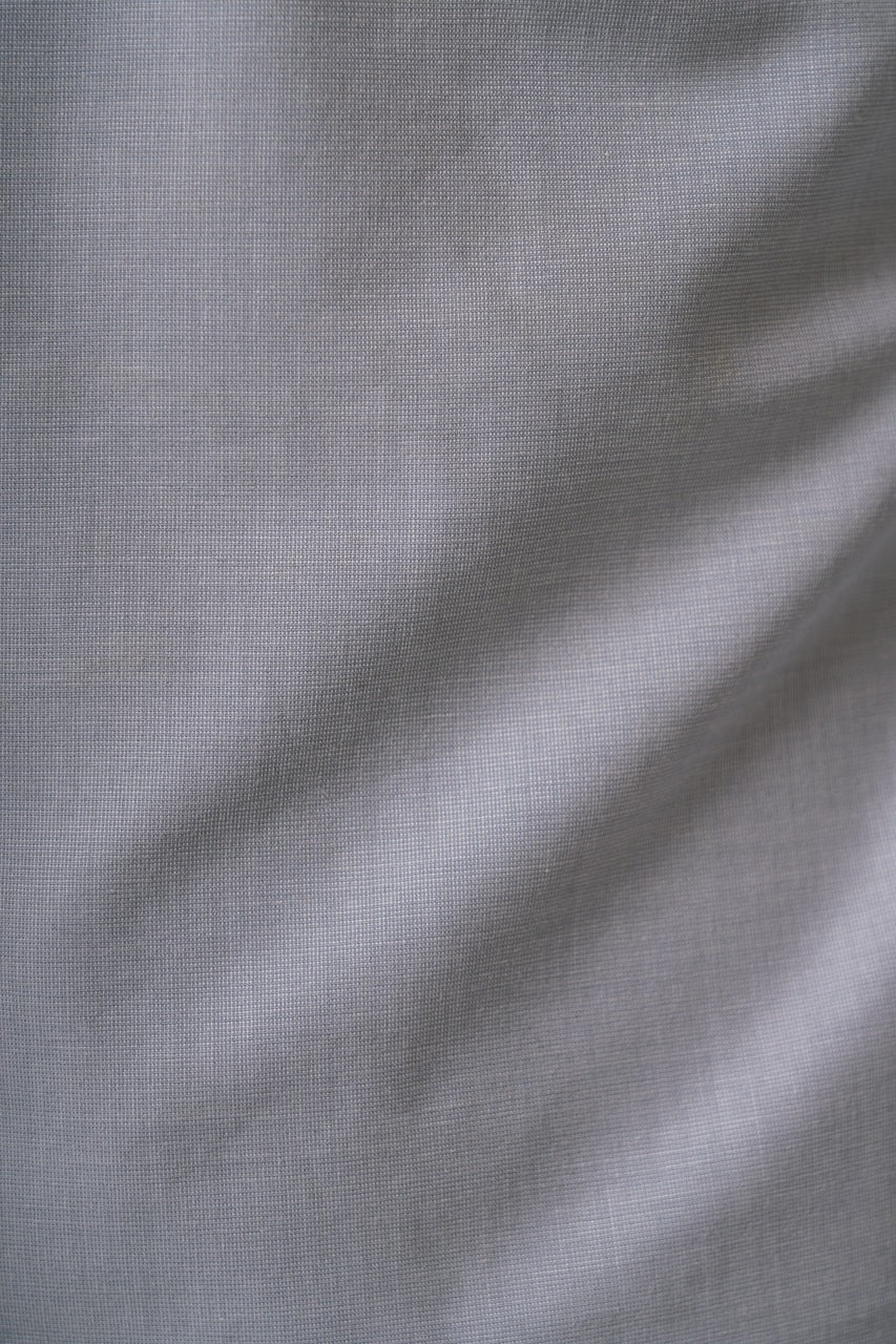 Smoke Grey 72% Poly 28% Cotton Formal Shirt for Men | Tangible Executive Fil-a-Fil Grey Classic Fit