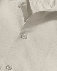 Almond Beige Fil-a-Fil Formal Shirt