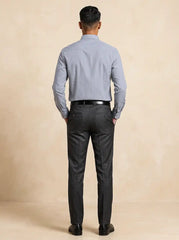 Storm Grey Fil-a-Fil Formal Shirt