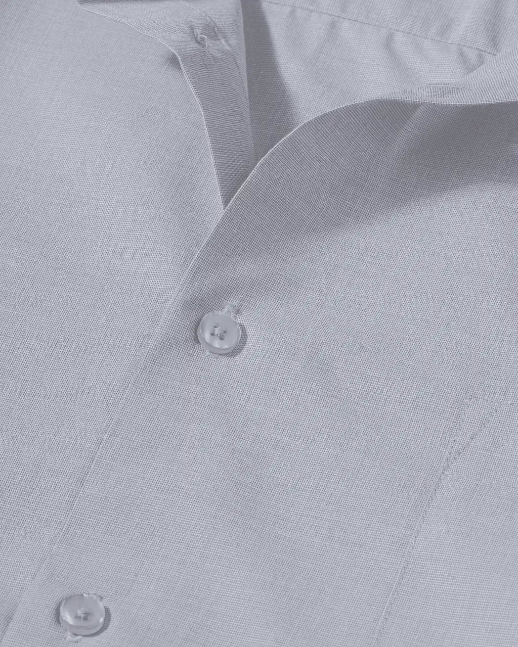 Storm Grey Fil-a-Fil Formal Shirt