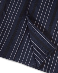 Deep Navy Jacquard Casual Shirt
