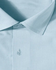 Sky Blue Micro Checks Formal Shirt
