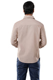 100% Cotton Oxford Signature Desert Beige Casual Shirt