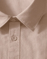 Desert Beige Oxford Casual Shirt