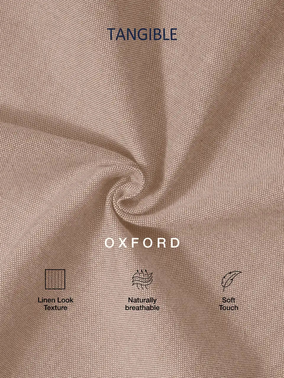 Desert Beige Oxford Casual Shirt