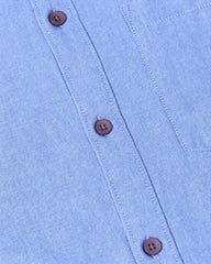 Coastal Blue Oxford Casual Shirt