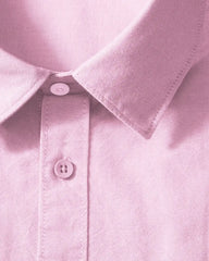 Rose Mist Oxford Casual Shirt