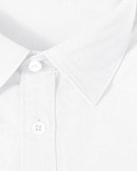 Phantom White Slub Cotton Casual Shirt