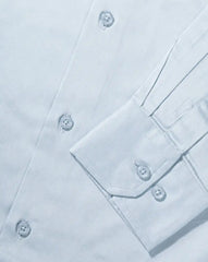 Mineral Blue Stretch Cotton Formal Shirt
