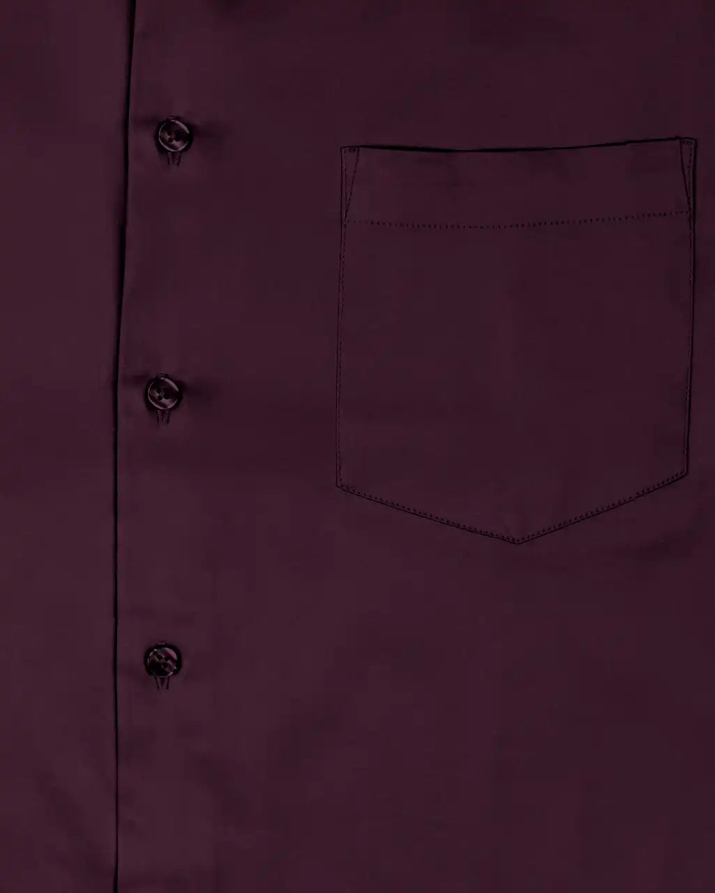 Merlot Plum Stretch Cotton Formal Shirt