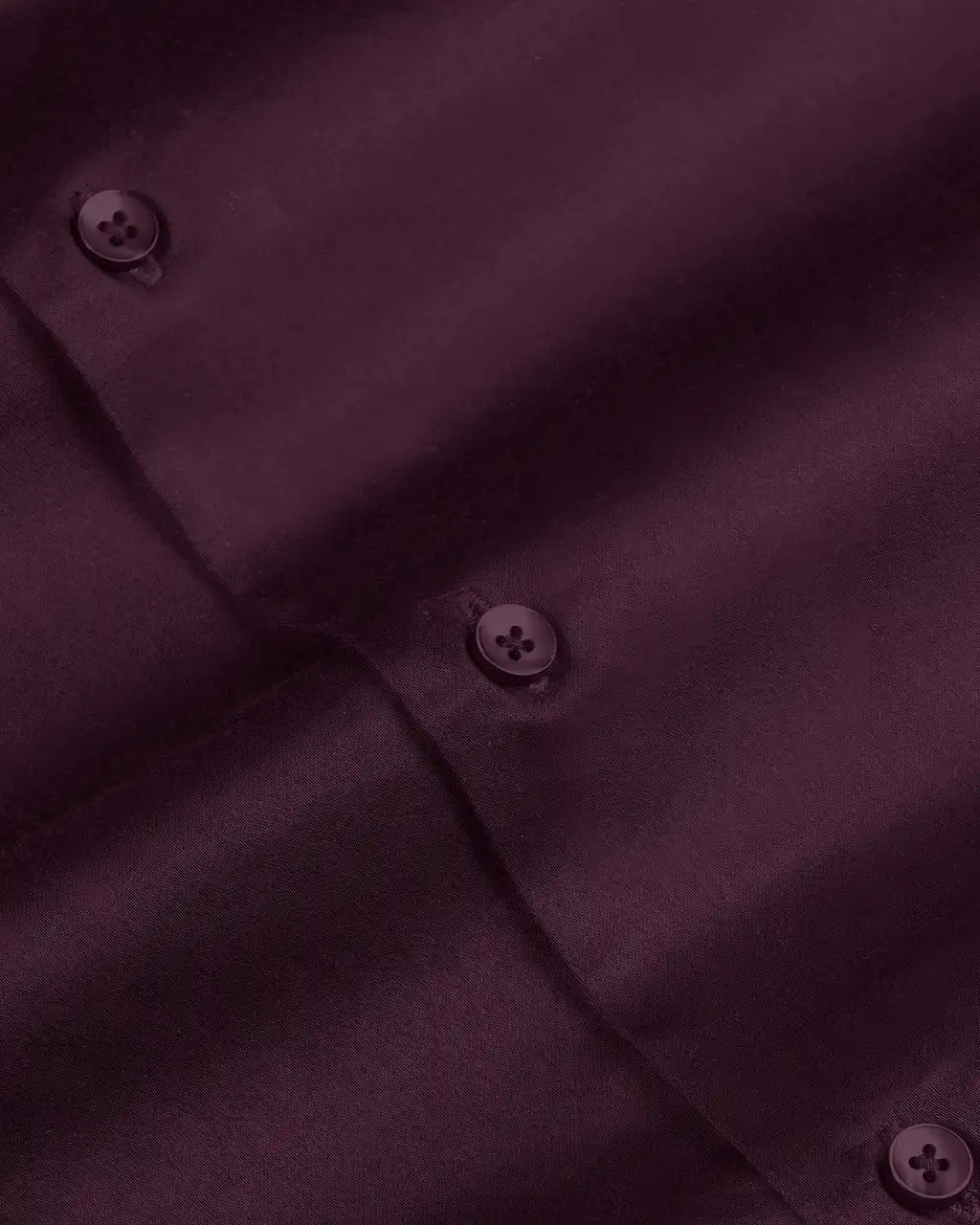 Merlot Plum Stretch Cotton Formal Shirt