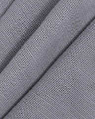 Shadow Grey Slub Cotton Casual Shirt