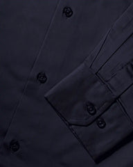 Midnight Navy Stretch Cotton Formal Shirt